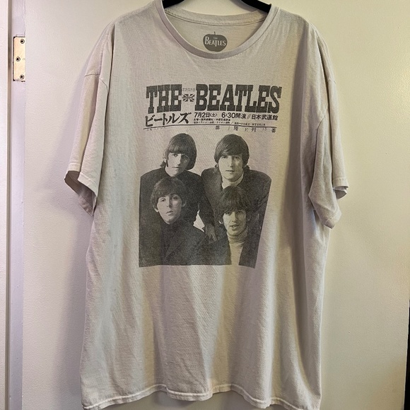 The Beatles Other - Rare - The Beatles Japanese Vintage Tour Shirt - Men's XL